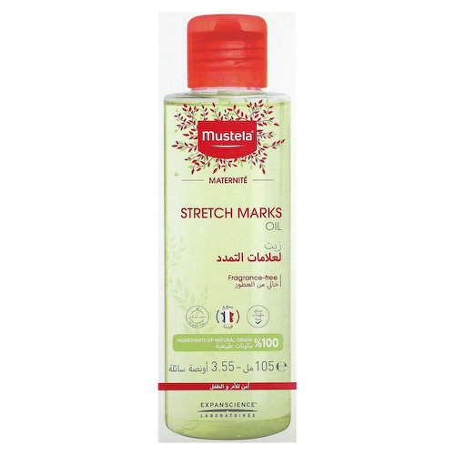 Mustela, масло против растяжек, без отдушки, 105 мл (3,55 жидк. унции) #1