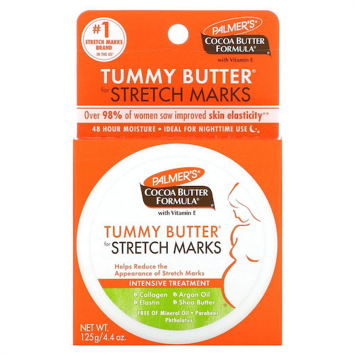Palmer's, Формула с какао-маслом, масло для живота Tummy Butter, против растяжек, 125 г (4,4 унции) #1