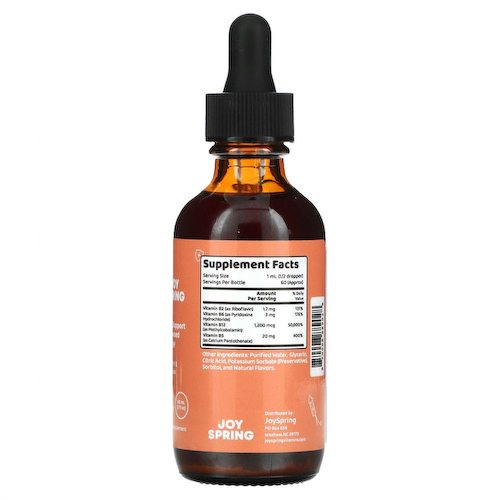 JoySpring, Burst Vitamin B для детей, 60 мл (2 жидк. Унции) #1