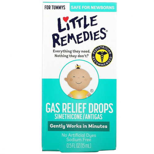 Little Remedies, Газоочистительные капли для новорожденных, 15 мл (0,5 жидк. Унции) #1