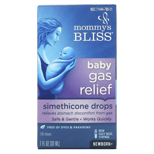 Mommy's Bliss, средство от дискомфорта при газообразовании, симетиконовые капли, от рождения, 30 мл (1 жидк. унция) #1