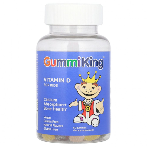 GummiKing, Витамин D для детей, 60 жевательных мармеладок #1