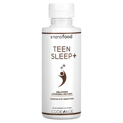 Codeage, Teen Sleep +, шоколадный смузи, 225 мл (8 жидк. Унций) #1