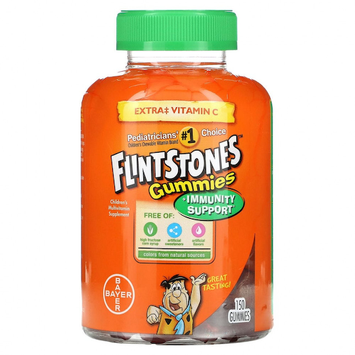 Flintstones, Gummies, мультивитаминная добавка для детей, 150 жевательных конфет #1
