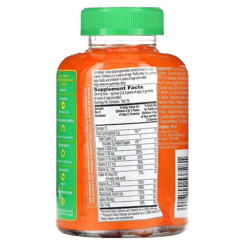 Flintstones, Gummies, мультивитаминная добавка для детей, 150 жевательных конфет #1
