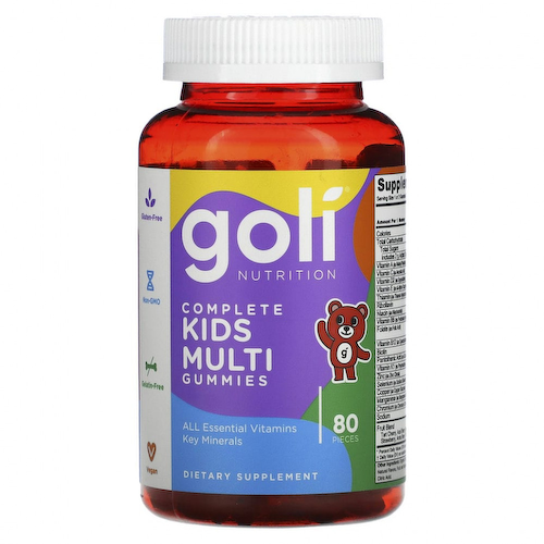 Goli Nutrition, Complete Kids Multi, 80 Pieces #1