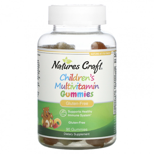 Natures Craft, Детские мультивитаминные жевательные таблетки, 90 жевательных таблеток #1
