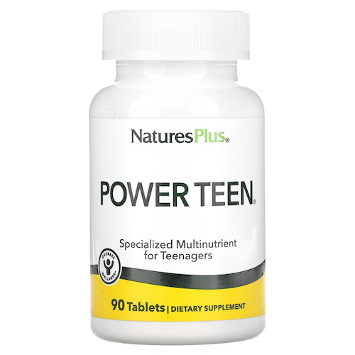 NaturesPlus, Source of Life, Power Teen, питательная добавка для подростков, 90 таблеток #1