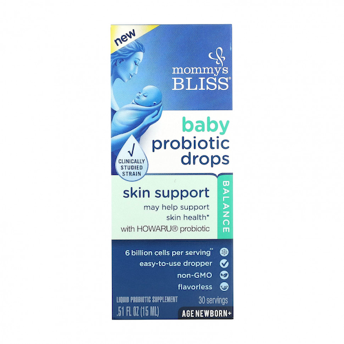 Mommy's Bliss, Капли с пробиотиком для детей, для младенцев и старше, без запаха, 15 мл (0,51 жидк. Унции) #1