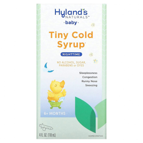 Hyland's, Baby, детский сироп от простуды, для приема на ночь, для детей от 6 месяцев и старше, 118 мл (4 жидких унции) #1