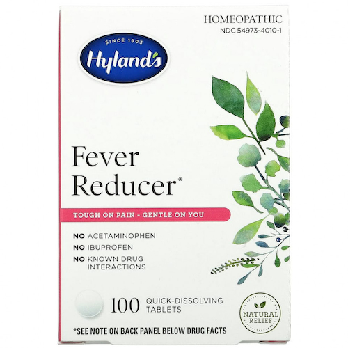 Hyland's, Средство для снижения температуры, 100 быстрорастворимых таблеток #1
