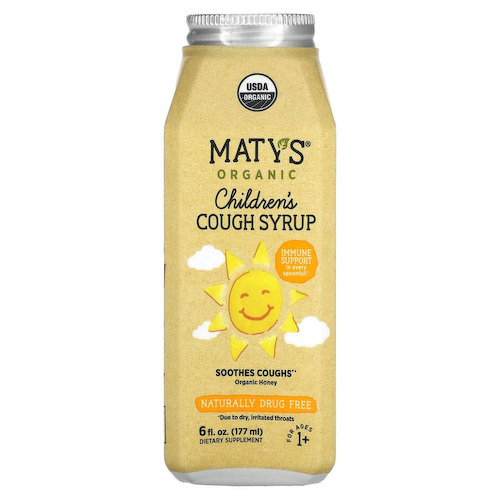Maty's, Органический детский сироп от кашля, для детей от 1 года, 177 мл (6 жидк. Унций) #1