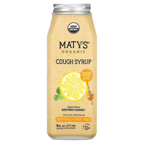 Maty's, Органический сироп от кашля, для детей от 12 лет, 177 мл (6 жидк. Унций) #1