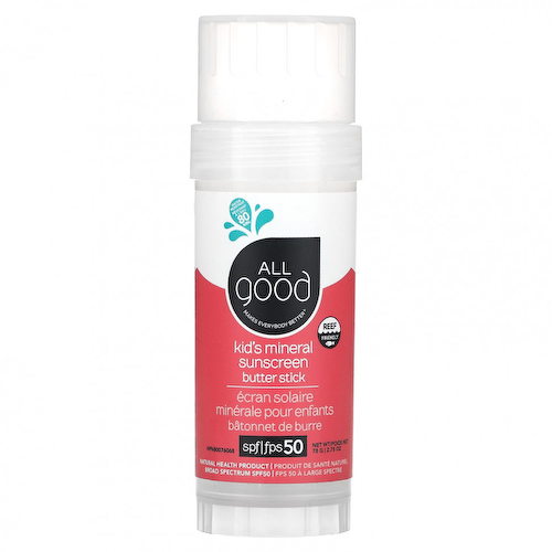 All Good Products, Детское минеральное солнцезащитное масло в стиках, SPF 50, 78 г (2,75 унции) #1