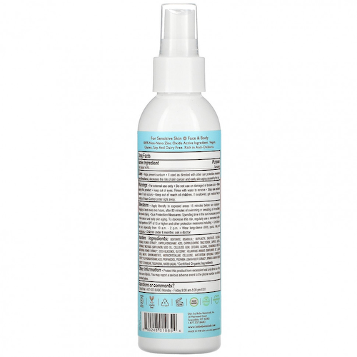 Babo Botanicals, Минеральный солнцезащитный спрей для детской кожи, SPF 30, без отдушек, 177 мл (6 жидк. Унций) #1