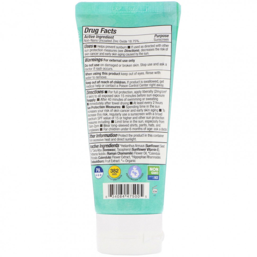 Badger Company, солнцезащитный крем для детей, SPF 30, PA+++, ромашка и календула, 87 мл (2,9 жидк. унции) #1