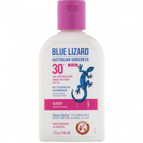 Blue Lizard Australian Sunscreen, минеральное солнцезащитное средство для детей, SPF 30+, 148 мл (5 жидк. унций) #1