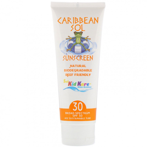 Caribbean Solutions, Sol Kid Kare, солнцезащитное средство, SPF 30, 4 унции #1