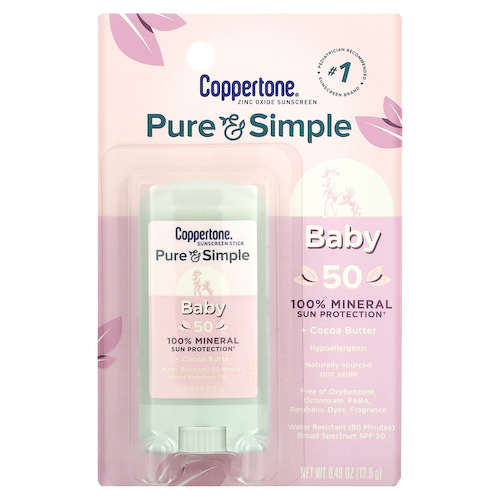 Coppertone, Baby, солнцезащитный стик, SPF 50, 13,9 г (0,49 унции) #1