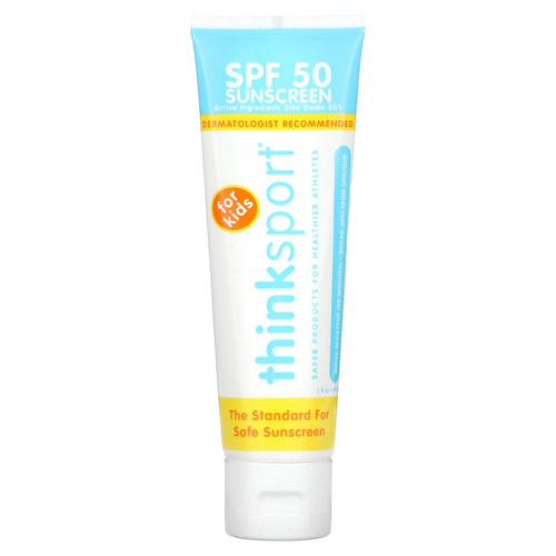 Think, Thinksport, солнцезащитное средство, SPF 50+, для детей, 89 мл (3 жидк. унции) #1