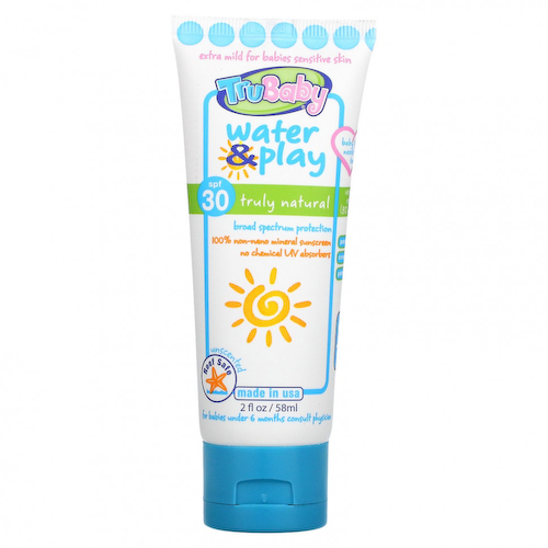 TruKid, Tru Baby, солнцезащитное средство для воды и игр, SPF 30, без запаха, 58 мл (2 жидк. Унции) #1