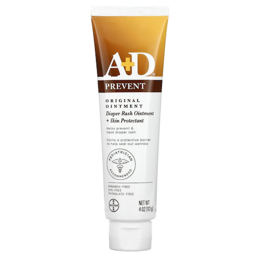 A+D, Original Ointment, мазь от пеленочной сыпи + средство для защиты кожи, 113 г (4 унции) #1