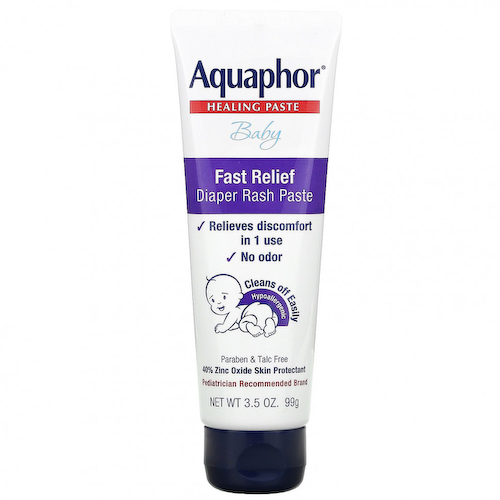Aquaphor, лечебная мазь для детей, быстрое устранение опрелостей от подгузников, 99 г (3,5 унции) #1