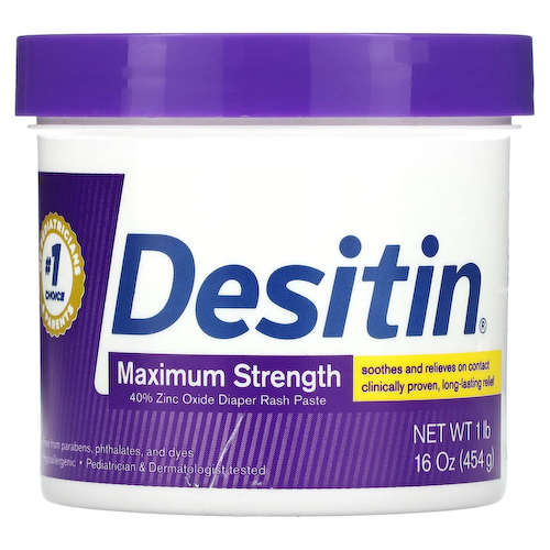 Desitin, Паста от подгузников, максимальная эффективность, 454 г (16 унций) #1