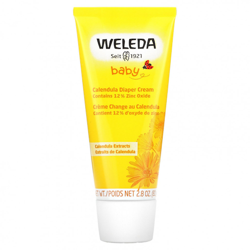 Weleda, Baby, крем с календулой от опрелостей, с экстрактами календулы, 81 г (2,9 унции) #1