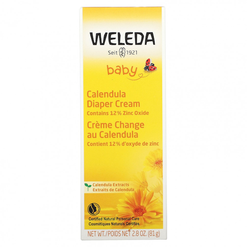 Weleda, Baby, крем с календулой от опрелостей, с экстрактами календулы, 81 г (2,9 унции) #1