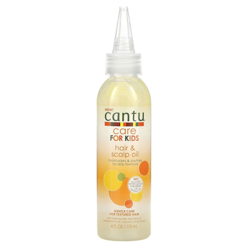Cantu, Care For Kids, масло для волос и кожи головы, 113 мл (4 жидк. Унции) #1