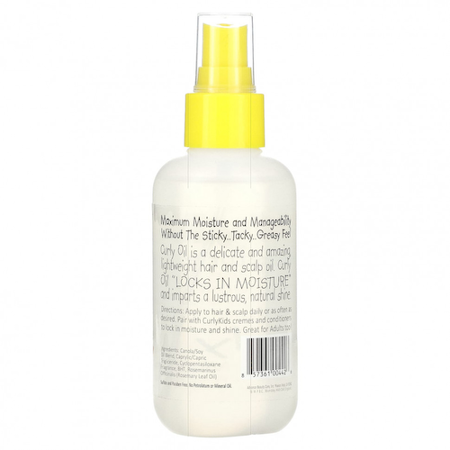 CurlyKids, Curly Oil Sheen Mist, спрей, 138 мл (4,6 жидк. Унции) #1