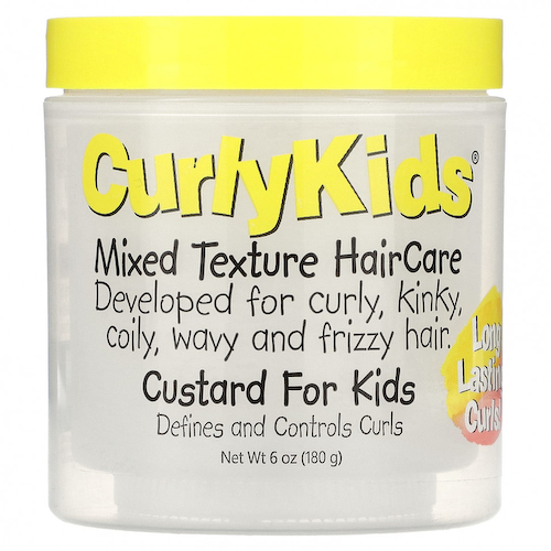 CurlyKids, Уход за волосами смешанной текстуры, заварной крем для детей, 180 г (6 унций) #1