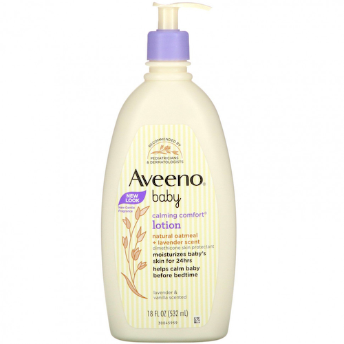 Aveeno, Calming Comfort, успокаивающий лосьон для детей, лаванда и ваниль, 532 мл (18 жидк. унций) #1
