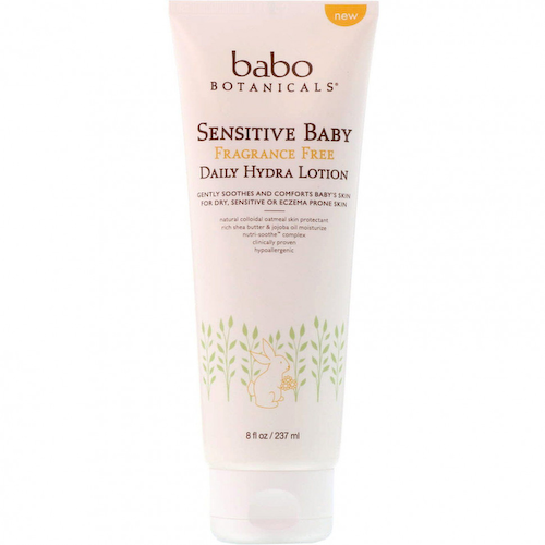 Babo Botanicals, ежедневный увлажняющий лосьон для чувствительной кожи малышей, без отдушки, 237 мл (8 жидк. унций) #1