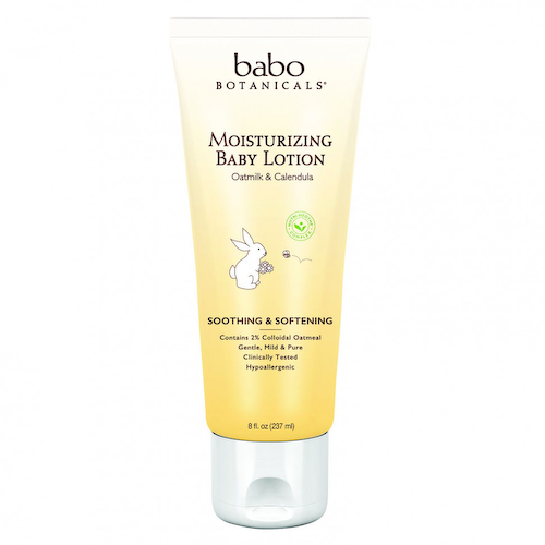 Babo Botanicals, Увлажняющий детский лосьон, успокаивающее овсяное молоко и календула, 237 мл (8 жидких унций) #1