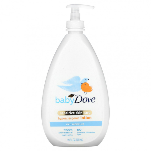 Dove, Для детей, для чувствительной кожи, гипоаллергенный лосьон, насыщенное увлажнение, 591 мл (20 жидк. Унций) #1