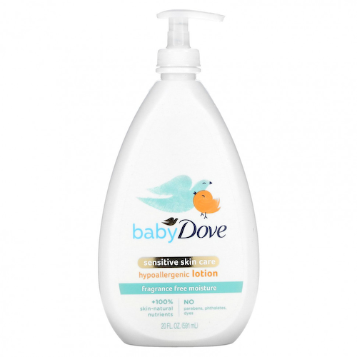 Dove, Для детей, для чувствительной кожи, гипоаллергенный лосьон, без отдушек, 591 мл (20 жидк. Унций) #1