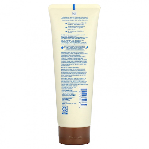 Johnson & Johnson, Сливочное масло, масло ши и какао, 236 мл (8 жидк. Унций) #1