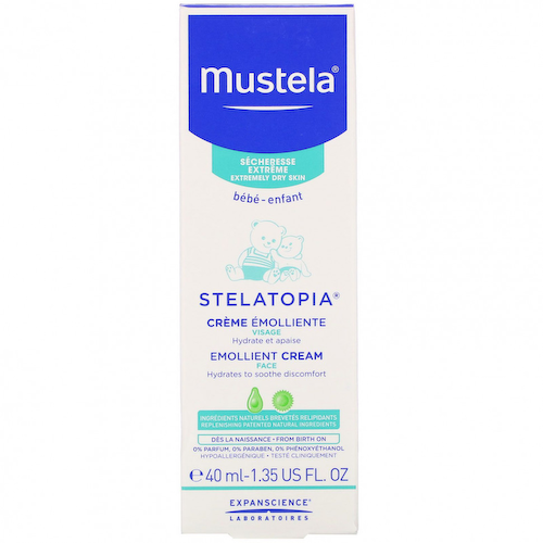 Mustela, Baby, смягчающий крем для лица Stelatopia, 40 мл (1,35 жидк. Унции) #1