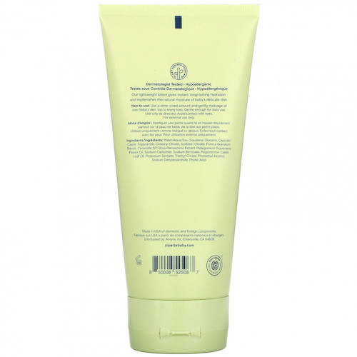 Pipette, Baby Lotion, 6 fl oz (177 ml) #1