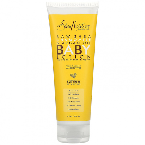 SheaMoisture, Raw Shea Chamomile & Argan Oil Baby Lotion, All Skin Types, 8 fl oz (237 ml) #1