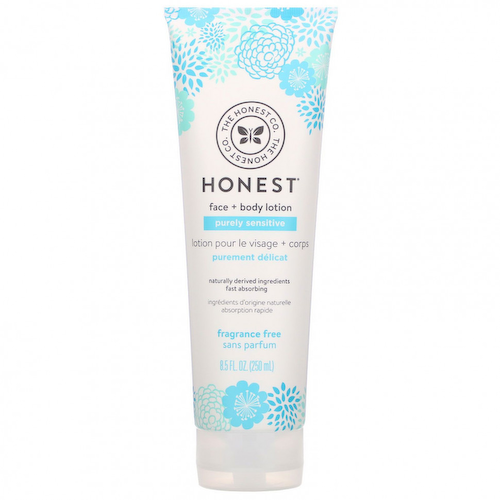 The Honest Company, Purely Sensitive, лосьон для лица и тела, без отдушек, 250 мл (8,5 жидк. унции) #1
