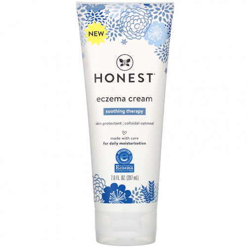 The Honest Company, Успокаивающий терапевтический крем от экземы, 7,0 жидких унций (207 мл) #1