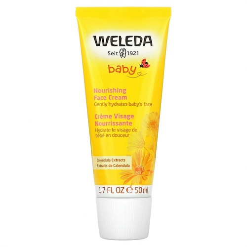 Weleda, Baby, питательный детский крем для лица, с экстрактами календулы, 50 мл (1,7 жидк. унции) #1