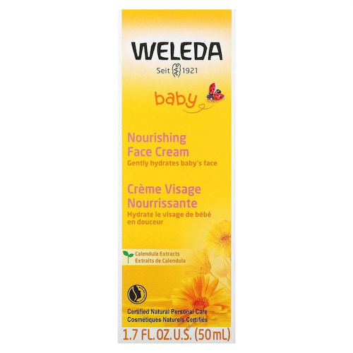 Weleda, Baby, питательный детский крем для лица, с экстрактами календулы, 50 мл (1,7 жидк. унции) #1