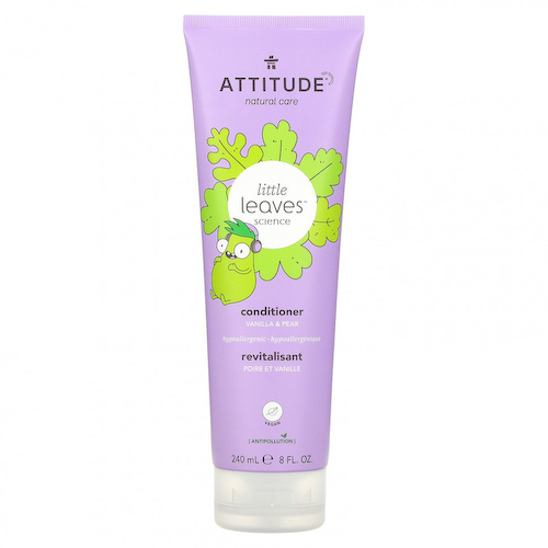 ATTITUDE, Little Leaves Science, Кондиционер, ваниль и груша, 8 жидких унций (240 мл) #1