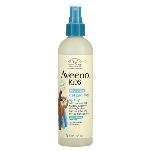 Aveeno, Kids, увлажняющий спрей для распутывания волос, 295 мл (10 жидк. Унций) #1