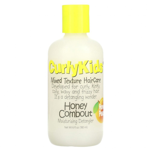 CurlyKids, Honey Combout, увлажняющее средство для расчесывания волос, мед и персик, 180 мл (6 жидк. Унций) #1