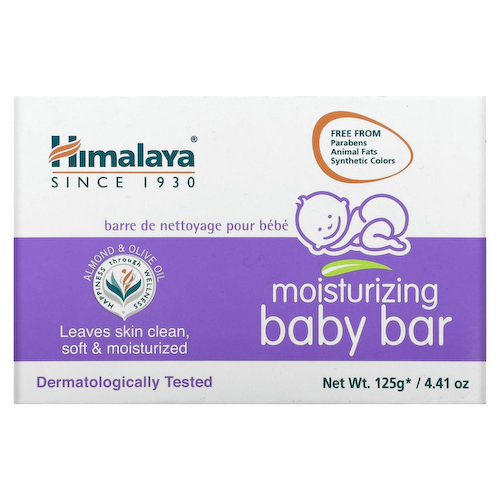 Himalaya, Увлажняющее детское мыло, 4,41 унц. (125 г) #1